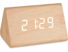 Gift Decor Dárková dekorace Digitální stolní hodinky Hnědé PVC Dřevo MDF (11,7 x 7,5 x 8 cm) Gift Decor Dárková dekorace Digitální stolní hodinky Hnědé PVC Dřevo MDF (11,7 x 7,5 x 8 cm)