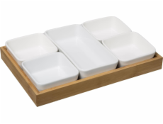 Secret de Gourmet Sada gurmánských svačin NA STOJANKU pro servírování 5x