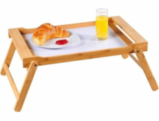 Kesper Skládací snídaňový stůl z bambusového dřeva Kesper Universal