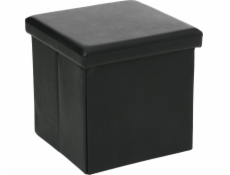 Atmosphera Puf Callie Black 38x38 cm