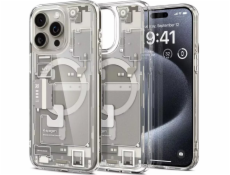 Spigen Ultra Hybrid MagSafe, zero one přírodní titan - iPhone 15 Pro
