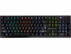 Surefire Herní klávesnice KingPin X2, drátová, RGB, QWERTY, anglická