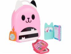 Polly Pocket Figurka sada figurek, kočičí domeček, batoh Gabi