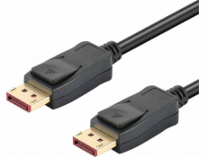 Techly Cable Kabel TECHLY DisplayPort 1.4 8K 60Hz 5m Černý DP-DP M/M