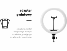 Activeshop Světelný prstenec GLOW 13 BSC se stojánkem 10W