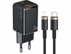 Usams Nabíječka T43 1x USB-A 1x USB-C 3A (USA800) Usams Nabíječka T43 1x USB-A 1x USB-C 3A (USA800)