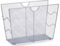 Zeller Zeller, Stojan na noviny, 39x17,5x27cm, nerezová ocel