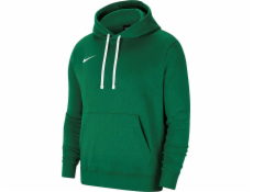 Nike Mikina s kapucí Park 20 Fleece Pullover Green XS