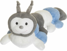 Teddykompaniet Plyšová stonožka modrá 60 cm Teddykompaniet Plyšová stonožka modrá 60 cm