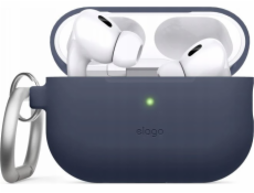 Elago Silikonové pouzdro AirPods Pro 2 Hang - pouzdro s karabinou pro AirPods Pro 2 v tmavě modré barvě - Záruka bezpečnosti. Jednoduché splátky. Doprava zdarma od 170 PLN.