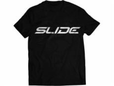 SLIDE Tričko černé, XXL