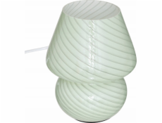 Atmosphera Stolní lampa Stolní lampa CARA ve tvaru houby, sklo, O 15 cm