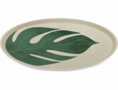 Koziol Velký talíř, MONSTERA, O25,5 cm, 4 kusy, přírodní poušť, KOZIOL