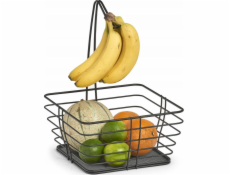 Zeller Ovocný košík s držákem na banány, 26 x 26 x 36 cm, ZELLER
