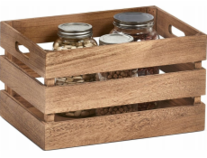 Zeller Úložná krabice VINTAGE, dřevěná, 35x25x20 cm, ZELLER