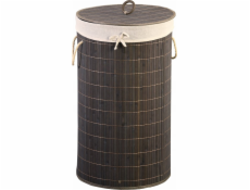 Kesper Bambusový koš na prádlo s látkovou vložkou, 35 x 60 cm