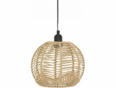 Atmosphera Závěsná lampa Závěsná lampa CAREN s proutěným stínidlem, O 24 cm