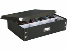 Zeller Krabička na kravaty a opasek - organizér, černá, ZELLER