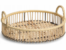 Zeller Dekorativní tác RATAN, O 32 cm, ZELLER