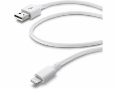 Cellular Line Kabel USB-A pro mobilní telefony - 1 m bílý (CUSBDATACMFIIPH5W)