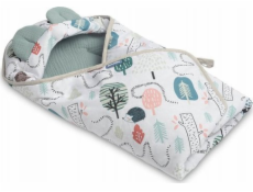 Sensillo MUŠELINOVÝ OHŘÍVAČ NA AUTOSEDAČKU - SMARAGDOVÝ JEŽEK