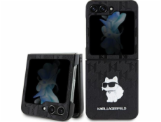 Karl Lagerfeld Karl Lagerfeld KLHCZF5SAPCHNPK Z Flip5 F731 hardcase černá/černá saffiano monogram Choupette odznak