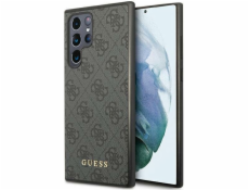 Guess Hodinky GUHCS24LG4GFGR S24 Ultra S928 černé/černé pevné pouzdro 4G Metal Gold Logo