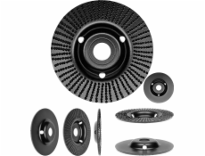 Dedra rašplový kotouč s drážkou 125 mm, hrubost 3