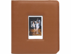 LoveInstant Fotoalbum 288 ks. Pro Fuji Instax Canon Xiaomi Polaroid HP Kodak Zink / Krycí okénko / Hnědá