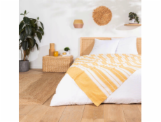 Douceur d`Interieur Interiérový designový žakárový pruhovaný přehoz ABBY, 220 x 240 cm