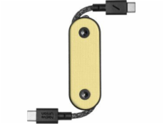 Native Union USB kabel Native Union Pocket (USB-C - USB-C), citronová
