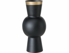 Boltze Váza Black VARNJO se zlatou dekorací, 30 cm Boltze Váza Black VARNJO se zlatou dekorací, 30 cm