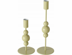 Boltze Kovový svícen Akesha, 2 kusy