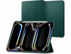 Spigen Pouzdro na tablet Urban Fit pro iPad Pro 11 M4 2024, půlnoční zelená