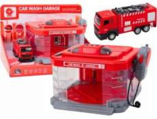 LeanToys Hasičský sbor Pračka Vysílačka Světla Zvuky Voda