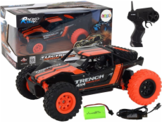 LeanToys Dálkově ovládané terénní auto R/C 1:24 oranžové