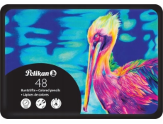 Pelikan Pelikan Buntstifte 48 Stück im Metalletui Pelikan Pelikan Buntstifte 48 Stück im Metalletui