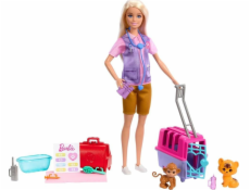 Mattel Barbie BRB ZÁCHRANA ZVÍŘAT PANENKA HRG50 WB6