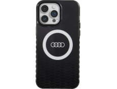 Audi Pouzdro Audi IML Big Logo MagSafe pro iPhone 14 Pro Max 6.7  černé/černé pevné pouzdro AU-IMLMIP14PM-Q5/D2-BK