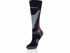 Brubeck Dámské lehké ponožky Snow Force šedé/růžové, velikost 36-38 (BSN002/W)