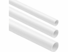 TRITON Pevná, hladká elektroinstalační trubka BÍLÁ RL-16 2m (BALENÍ 25 ks)