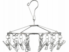 Maximex Malý sušič prádla z nerezové oceli, O 27 cm