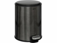5five Ocelový odpadkový koš DELTA, 6 l