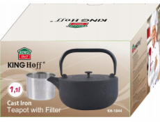 KingHoff Litinová konvice 1,1 l s filtrem KINGHOFF KH-1844