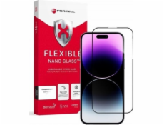 ForCell WYP Flexibilní 5D hybridní sklo Forcell pro iPhone 14 Pro Max (černé)