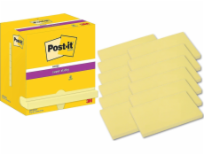 Post-it Samolepicí bločky Super Sticky 76x127mm (655-12SSCY) žluté (12x90)