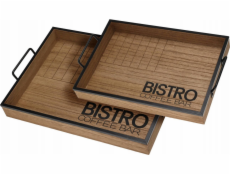 NoName Servírovací podnosy Bistro, 2 kusy