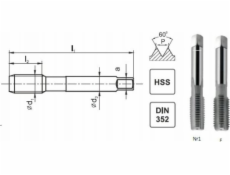 Fanar TAPS UNF 3/8-24 DIN-2181/2 (2B) HSS