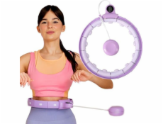 One Fitness Hula Hoop s počítadlem závaží fh02 fialová