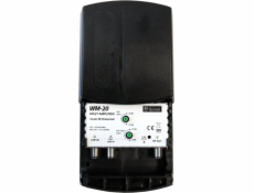 Telkom-Telmor Stožárový zesilovač WM-20 UHF VHF DVB-T2 5G CHRÁNĚNÝ Telkom Telmor